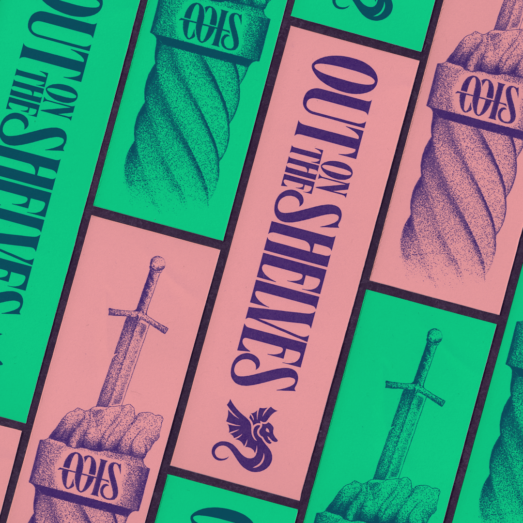 Out on the shelves bookmarks